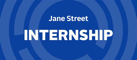 Get hands-on experience by helping to plan and manage several. . Jane street business development intern salary